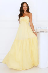 Unforgettable Style Strapless Maxi Dress