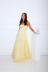 Unforgettable Style Strapless Maxi Dress