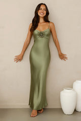 Ultimate Style Satin Maxi Dress