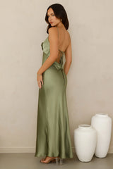 Ultimate Style Satin Maxi Dress