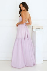 Unforgettable Style Strapless Maxi Dress